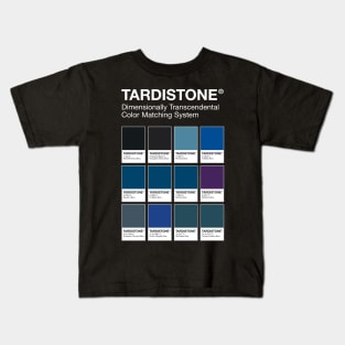 TARDISTONE colour chart (whiteout) Kids T-Shirt